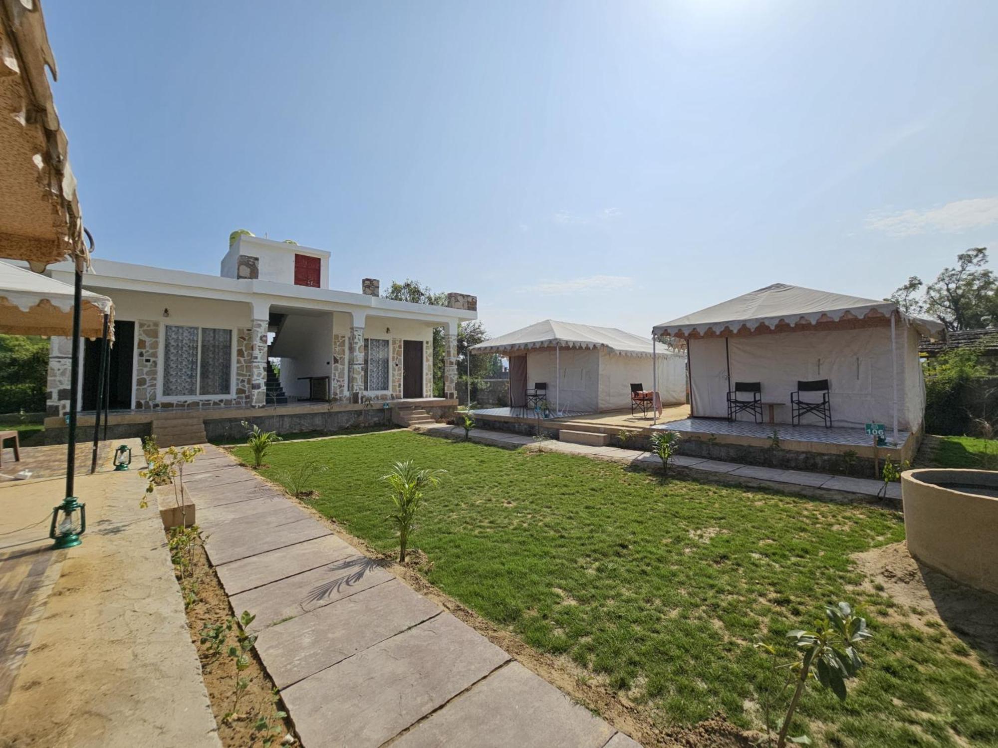 Hotel The Vanashrya Ranthambore Khilchīpur Exterior foto